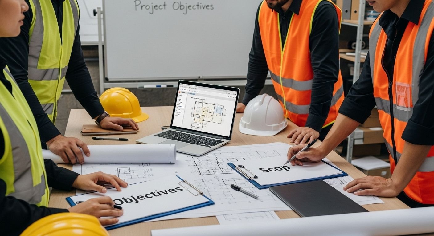 defining project scope construction