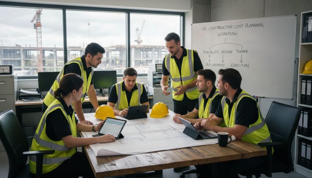Master the Construction Cost Breakdown Workflow in the UK